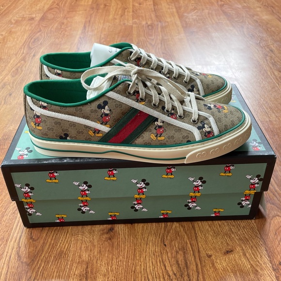 Gucci Shoes Gucci Disney Tennis 977 Mickey Mouse Poshmark